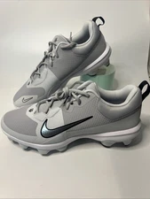 Nike Force Trout 9 Pro MCS Sz 10.5 Baseball Cleats Wolf Gray FZ0915-002 NWOB