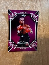 Sugar Ray Leonard Boxing Cards and Autographed Memorabilia Guide 13