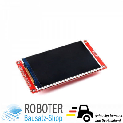 4'' TFT Touchscreen Display Modul ST7796 480x320 Arduino Raspberry Pi