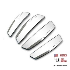 4Pcs High Glossy Slim Door Edge Guards Bumper Protector Trim Guard White