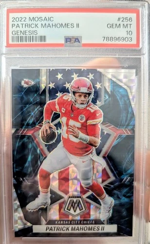 2022 Panini Mosaic - Nat Pride Patrick Mahomes II #256 Genesis Mosaic Prizm SSP
