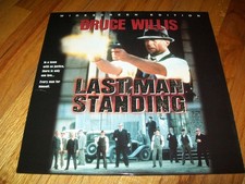 LAST MAN STANDING Laserdisc LD WIDESCREEN FORMAT EXCELLENT CONDITION VERY RARE 