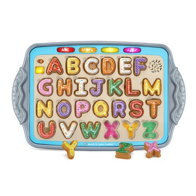 LeapFrog 80-617700 Match & Learn Cookies With Baking Tray and 26 Cookie Letters,