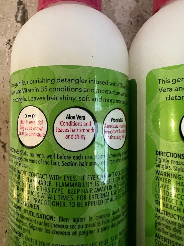 Детанглер кондиционирующий для девочек ORS оливковое масло 8,5 унции 2 упаковки - Изображение 4 из 4