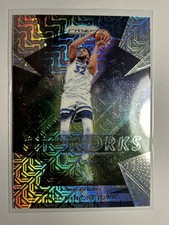 Karl-Anthony Towns 2018-19 Panini Prizm Fireworks Prizms Mojo #28 /25