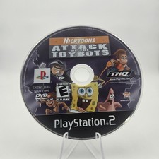 Nicktoons Attack of the Toybots (PS2) Authentic Tested Disc Only