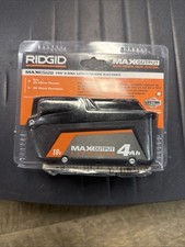 RIDGID R840040 18V 4.0 Ah MAX Output Battery (AC840040)