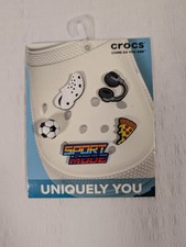 Crocs Uniquely You Jibbitz Soccer Sport Charms New In Package
