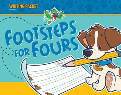 BJU Press - Footsteps for Fours Writing Packet (3rd ed.) 517524