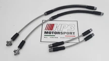 AUDI A3 8P KIT 4 TUBI FRENO TRECCIA AERONAUTICI SPORTIVI HP3 post FF