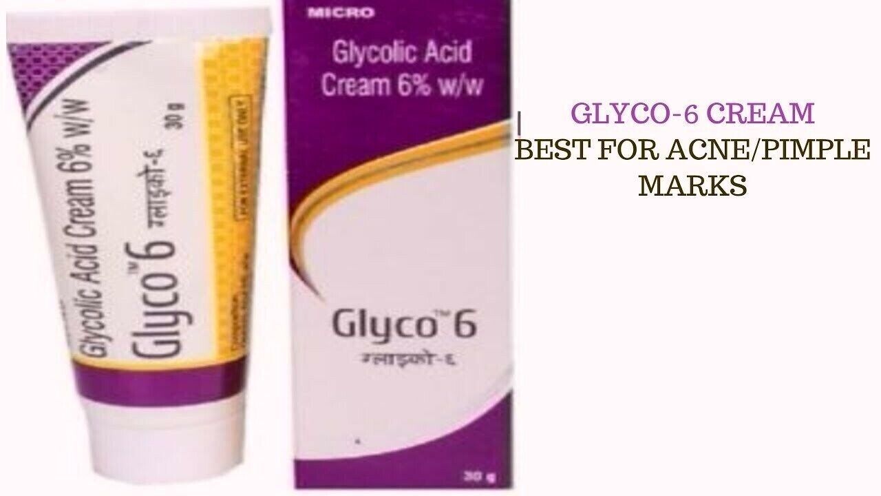 GLYCO 6 GLYCOLIC ACID CREAM 6 (30GMS) BY MICROLABS exp. May 2024 eBay