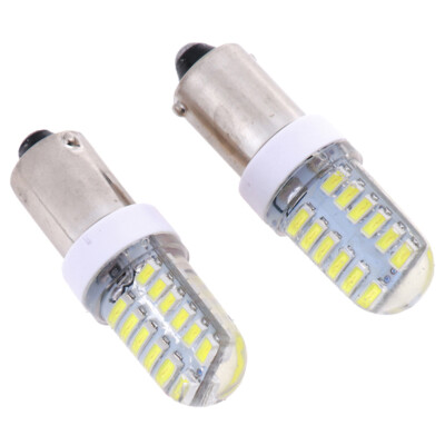 2x BA9S T11 T4W 3014 24SMD 12V LED -Auto Seiten Glühbirnen Innenlampen We-YF