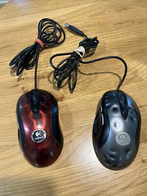 Logitech MX518 + MX510 Optical Gaming Mouse AS-IS READ | eBay