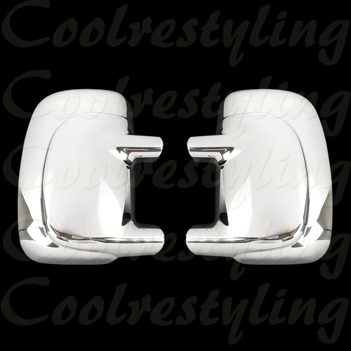 FOR 1999 2000 01 02 03 04 05 06 07 Ford F250 F350 F450 SD Chrome Mirror Covers