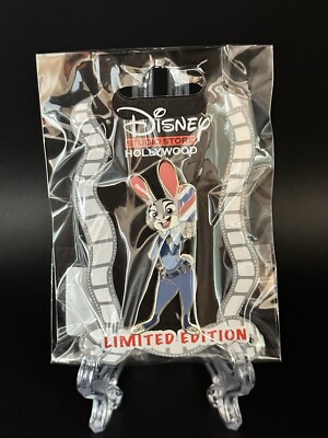 DSSH Patriotic - JUDY HOPPS Ice Cream Pin - Zootopia Disney Hollywood LE 400