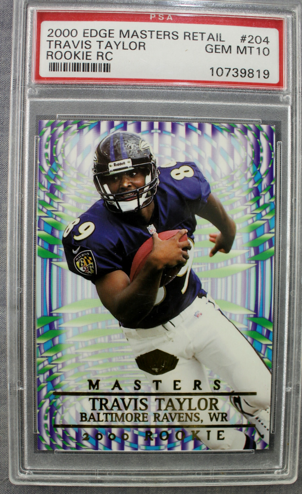 Travis Taylor Collector's Edge Masters Retail #204 Base