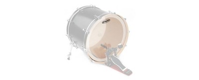 Evans EQ3 22'' frosted Bassdrumfell BD22GB3C
