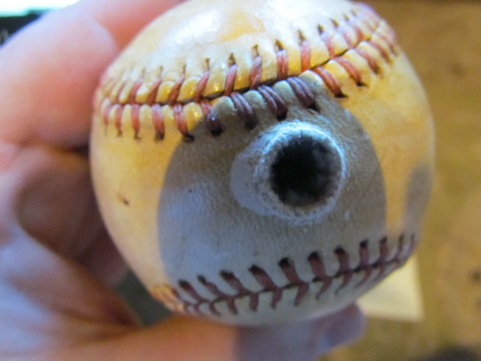 Mel Ott NY Giants Firmado Béisbol JSA Carta Completa T Jackson E Lombardi Foto 4 de 4