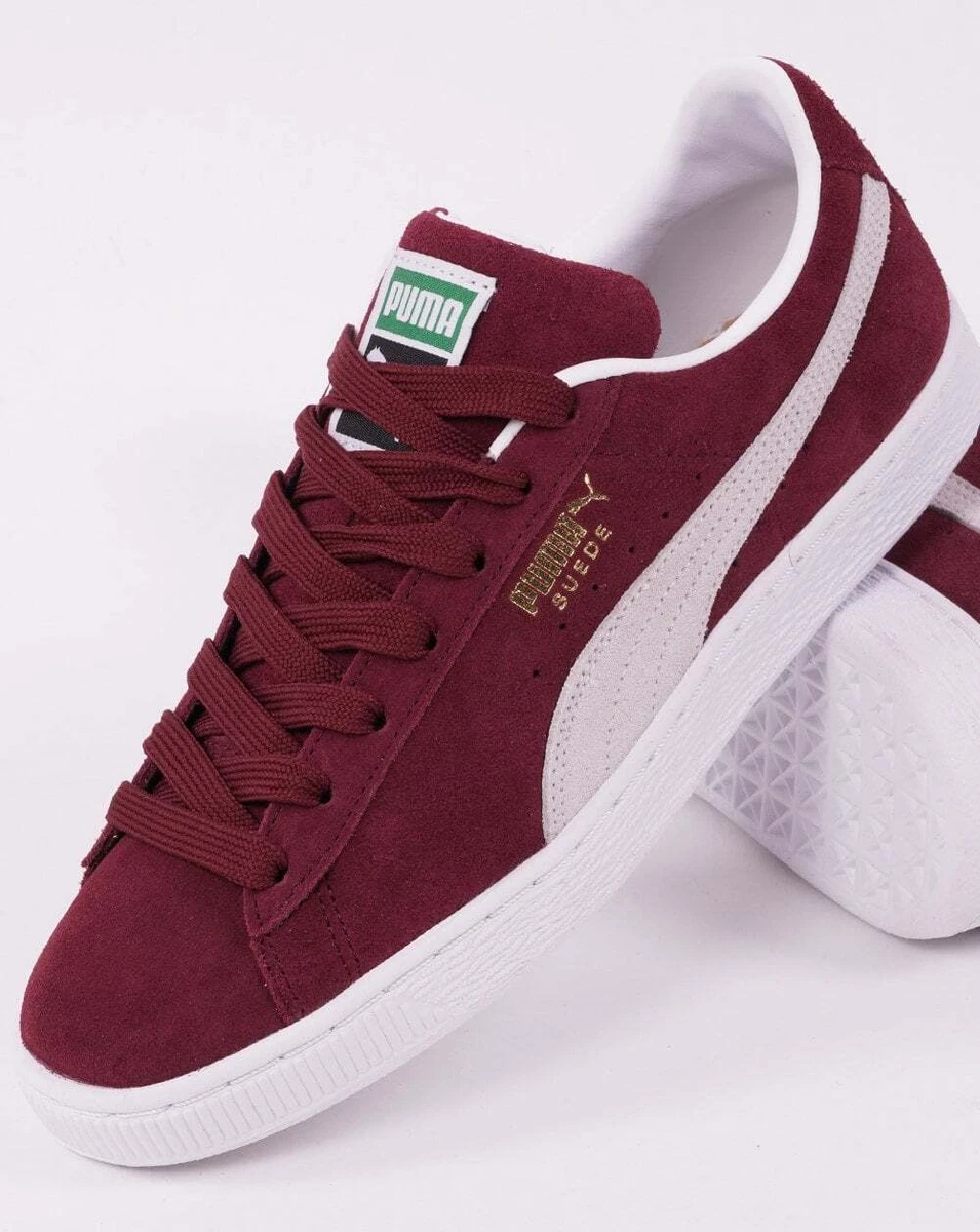 Puma Suede Classic Trainer Cabernet/Off White