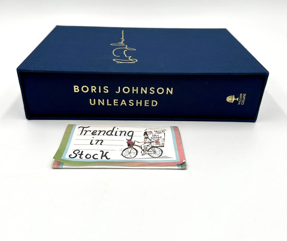 SIGNED Boris Johnson “Unleashed” Boxed Book U.K.-1st Ed-LE #568/1500-FAST SHIP Foto 3 de 4