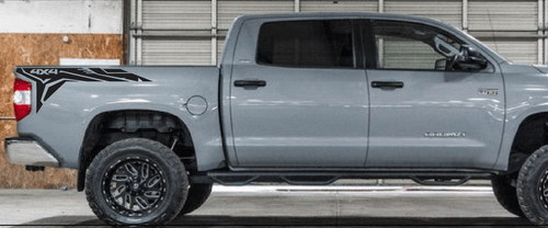 4X4 PRO STYLE BED SIDE VINYL GRAPHICS DECALS FIT TOYOTA TUNDRA 14/23 MODELS - Picture 2 of 4