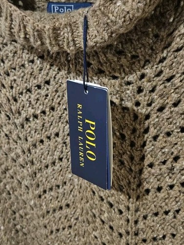 Polo Ralph Lauren Donegal Open Knit Wool Sleeveless Dress Women's Size Medium - Picture 6 of 9