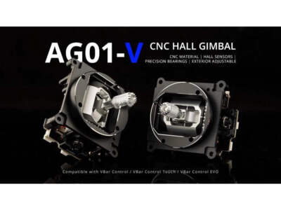 AG01-V CNC Metall Kardanring Set für Mikado Vcontrol: HP0157.0072