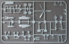 Eduard 1/48th Scale A6m2 Zero Type 21 -  Parts Lot E from Kit No. 11155