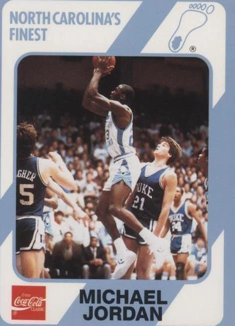 North Carolina Tar Heels Michael Jordan NBA Basketball Trading