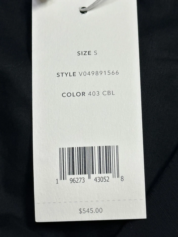 Nueva chaqueta de nailon Vince para mujer V049891566 azul costero - ajuste relajado - S Foto 2 de 4