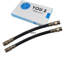 2 x YOU.S Original Bremsschlauch Hinterachse beidseitig für BMW 3er Cabrio (E30)