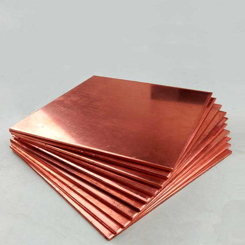 99.9% Pure Copper Cu Metal Sheet Plate Craft 1pcs 0.5 x 150 x 150mm