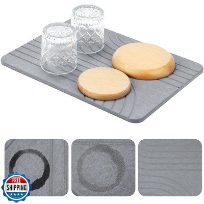 Drydiet Stone Drying Mat for Kitchen Counter Stone Drying Tray Fast Drying Di