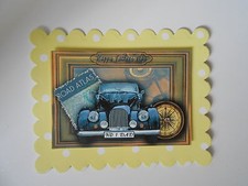 PACK 2 ROAD ATLAS CAR HAPPY FATHERS DAY EMBELLISHMENTS TOPPERS FOR CARDS/CRAFTS