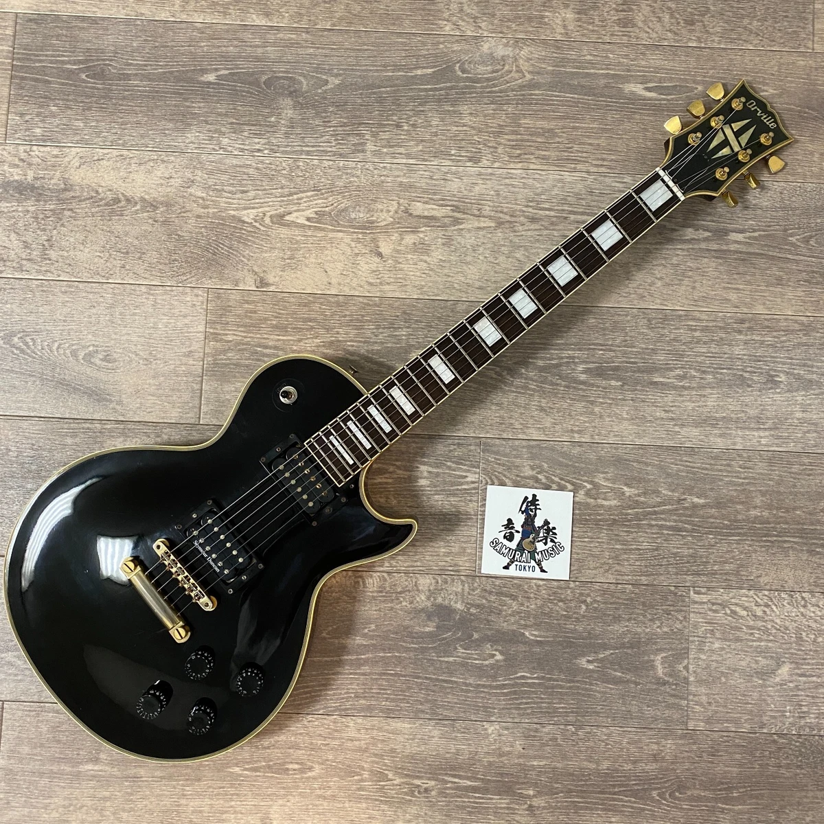 Orville By Gibson Electric Guitar Les Paul Custom Duncan Made in