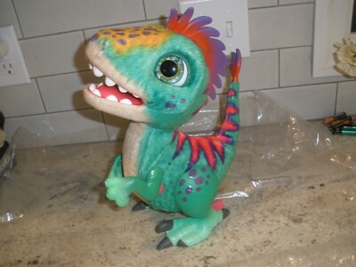 FURREAL INTERACTIVE FRIENDS MUNCHIN BABY REX DINOSAUR WORKS