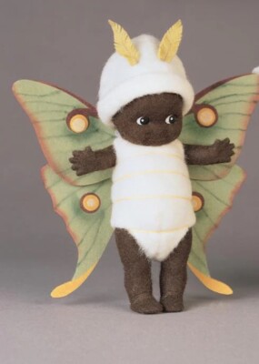 R JOHN WRIGHT'S  ''KEWPIE LUNA BUG 6'' ALL FELT DOLL   LTD. ED