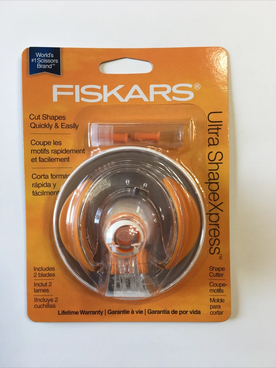 Fiskars Circle Cutter + 2 Replacement Blades - Cuts 1” - 8