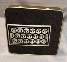 JACK DANIELS Old No. 7 Brand Pure Pewter BELT BUCKLE in Collectors Tin NEW RARE