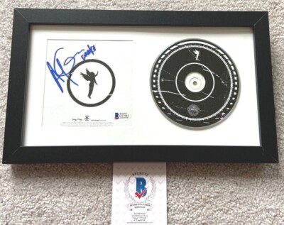 DRAKE SIGNED THANK ME LATER CD COVER FRAMED AUBREY GRAHAM VIEWS TAKE CARE BAS !