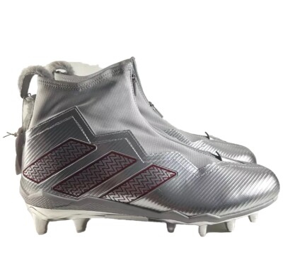 Adidas Nasty Fly NC State Wolfpack PE Football Cleats Mens Sz 14 HQ6405 Rare New