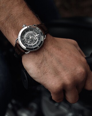 STEVE MCQUEEN REC TTT Escape SWISS MOV AUTOMATIC WRISTWATCH THE