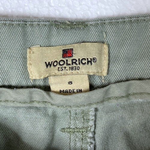 Woolrich Women's Size 8 Green Casual Hiking Pants Skinny Straight Casual Walking - Picture 2 of 8