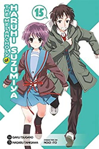 La mélancolie de Haruhi Suzumiya, Vol. 15 mangas livre de poche Nagaru - Photo 1/2