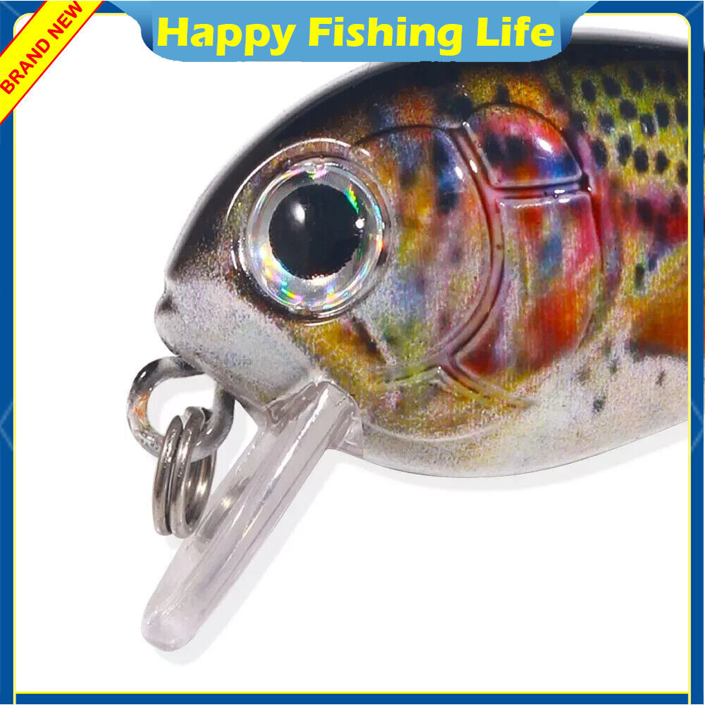 15PCS Fishing Lure Crankbait 2.8cm/2g Trolling Bait Minnow Bass Swimbait 3 Boxes - Image 7