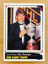 Ray Bourque 1992-93 Score #520 King Clancy Trophy