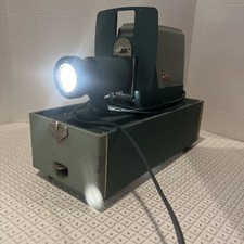 Argus 300 Automatic Slide Film Projector Box Tested Works Anastigmat f3.5 EUC