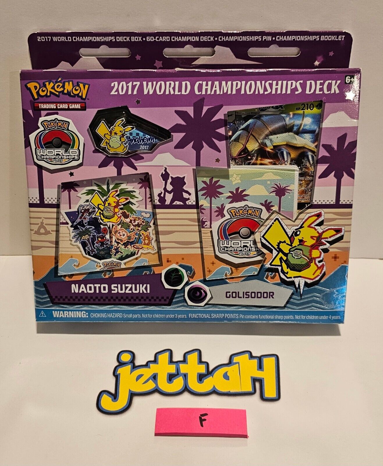  Pokemon 2017 WORLD CHAMPIONSHIP DECKS - BUNDLE OF 4 : Toys &  Games