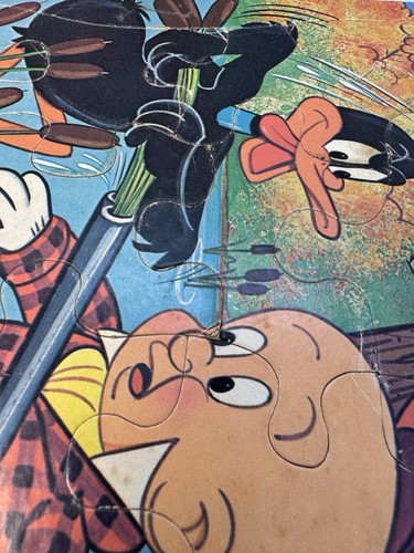 Vtg LOONEY TUNES Whitman FRAME-TRAY Puzzle 1976 BUGS BUNNY & 1977 Daffy Duck - Picture 4 of 15