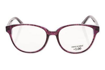 Corinne McCormack 'Tia' 53mm Reading Glasses Purple +1.00